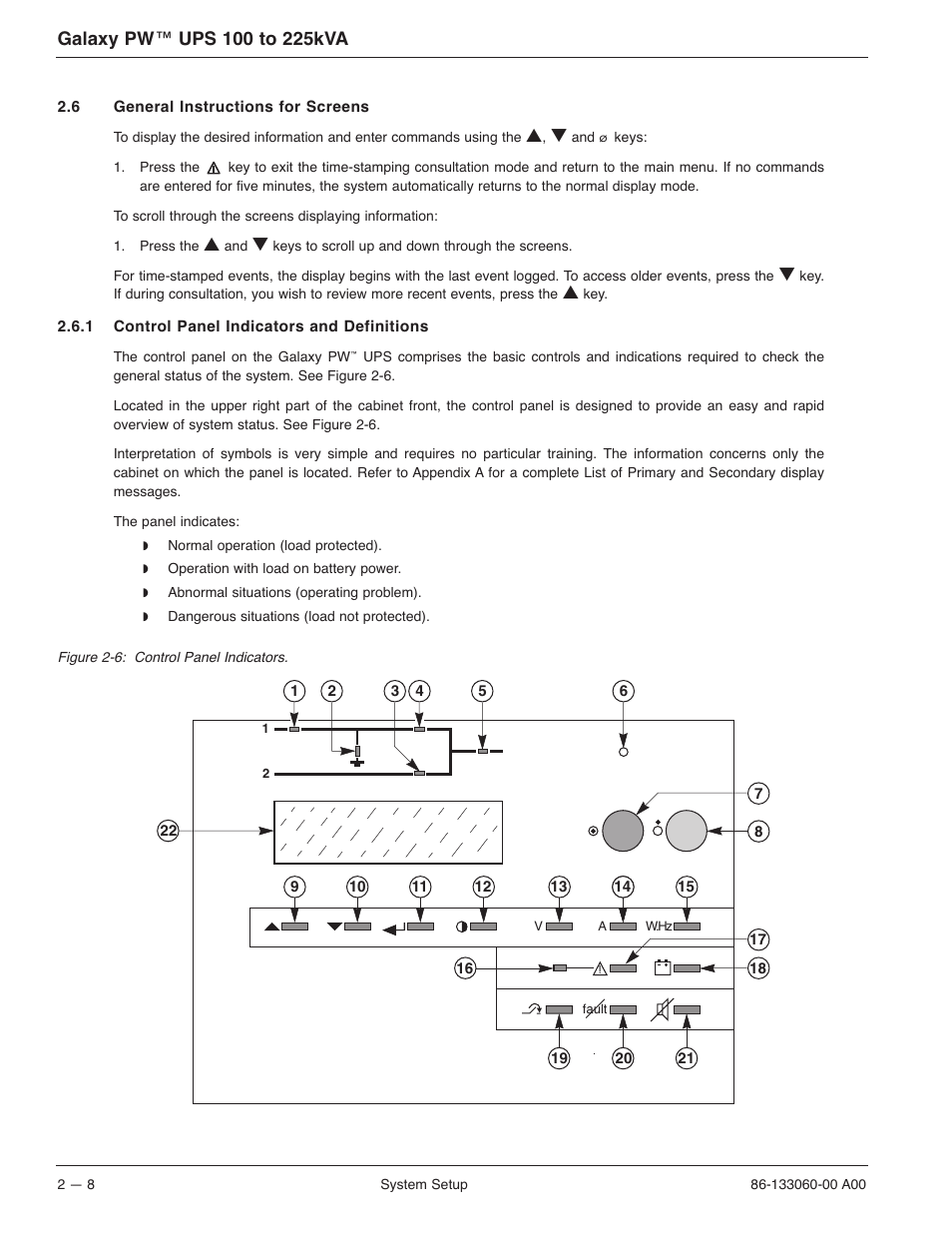 MGE UPS Systems GALAXY PW 225KVA User Manual | Page 30 / 104
