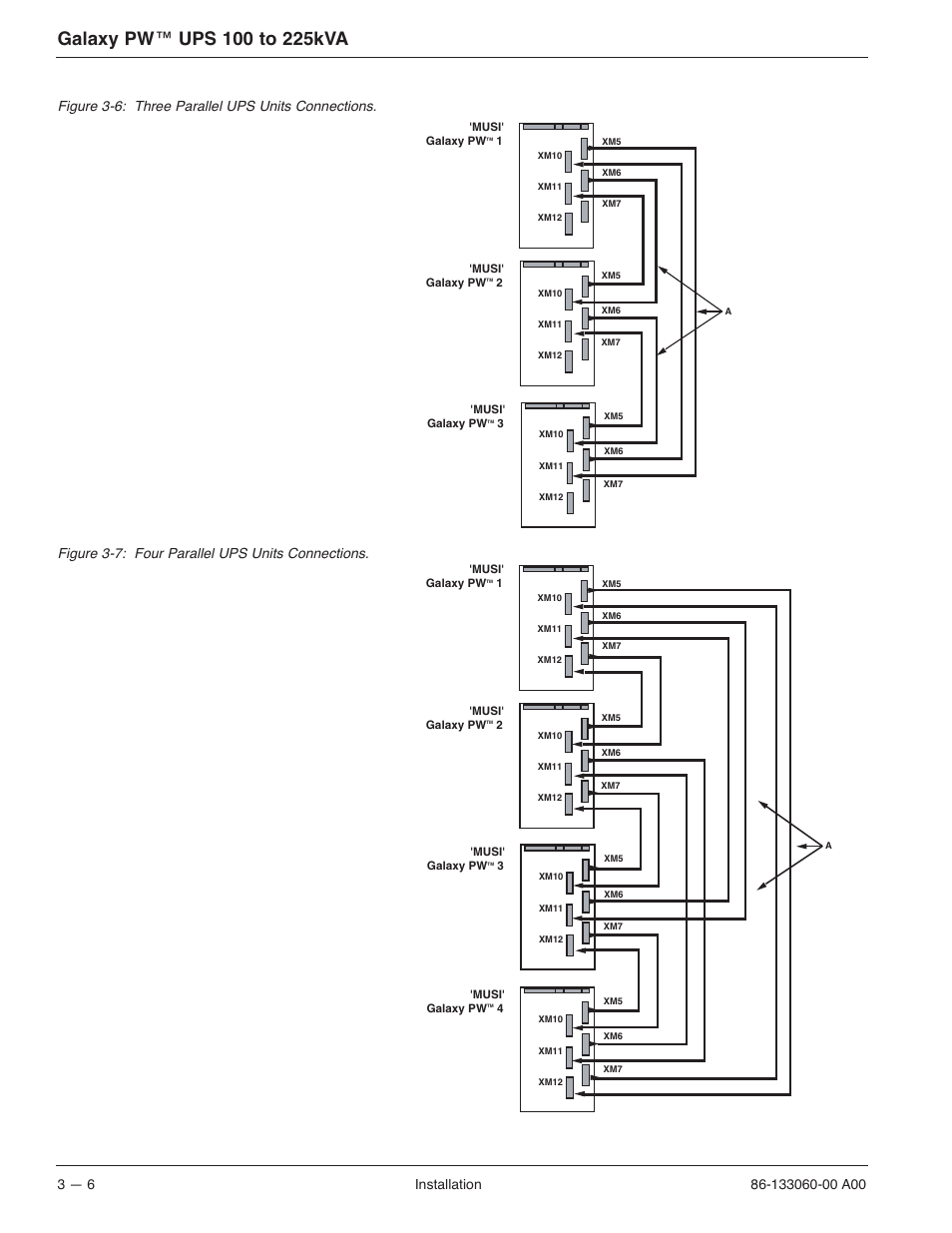 MGE UPS Systems GALAXY PW 225KVA User Manual | Page 40 / 104