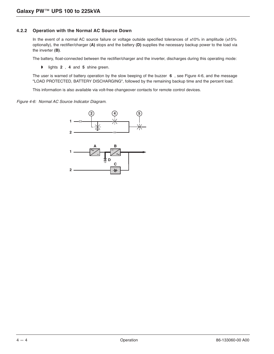 MGE UPS Systems GALAXY PW 225KVA User Manual | Page 52 / 104