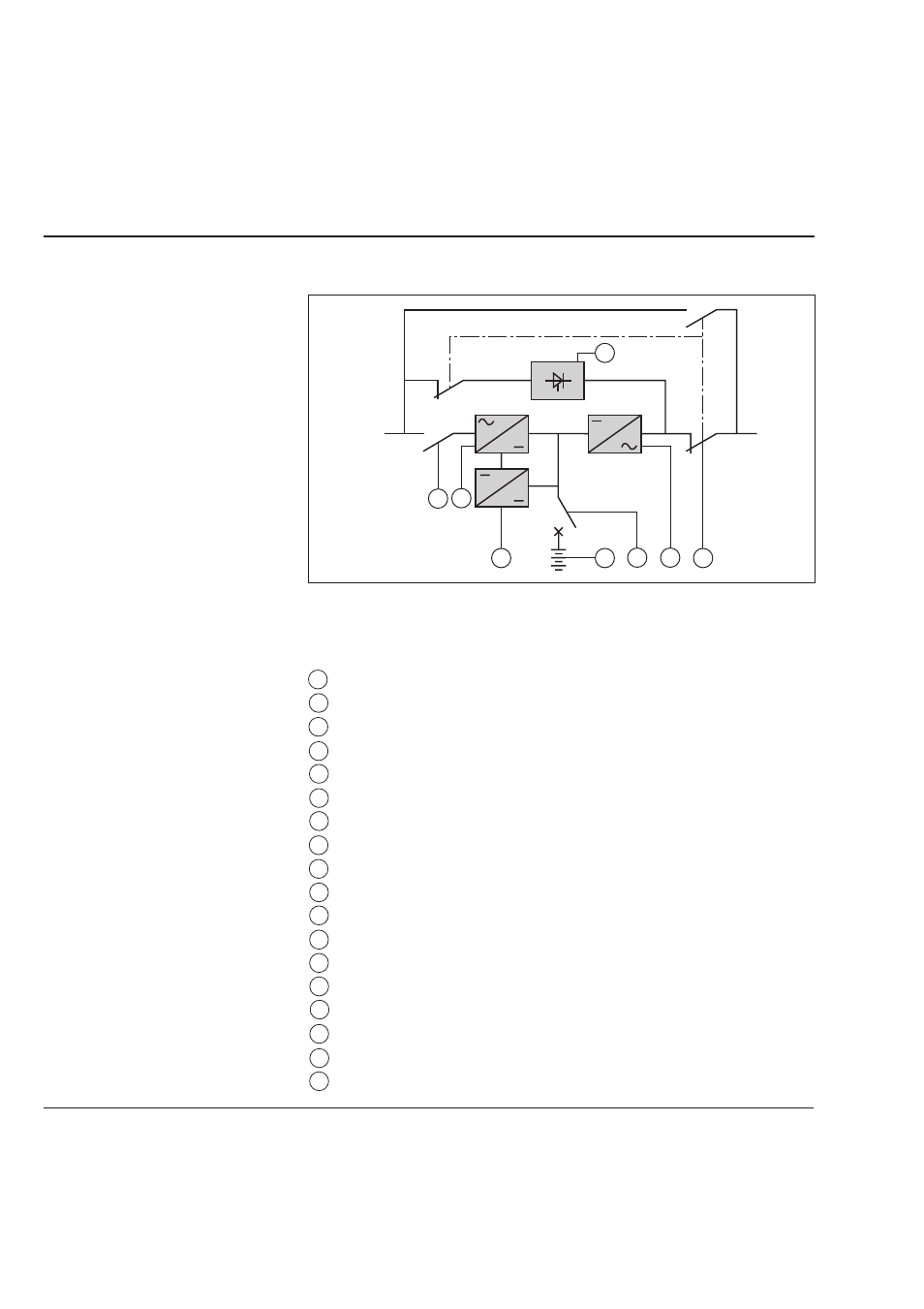 Introduction to comet, Functional diagram, Cont') | Key for figures 2 to 7 | MGE UPS Systems Comet TM 5 - 30 kVA User Manual | Page 10 / 60