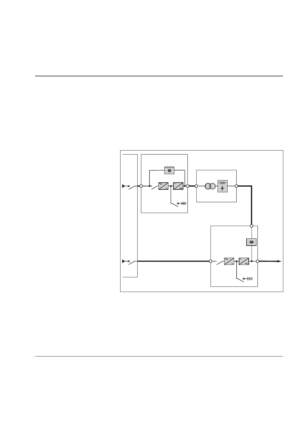 Hot standby system, Power connection diagram | MGE UPS Systems Comet TM 5 - 30 kVA User Manual | Page 45 / 60