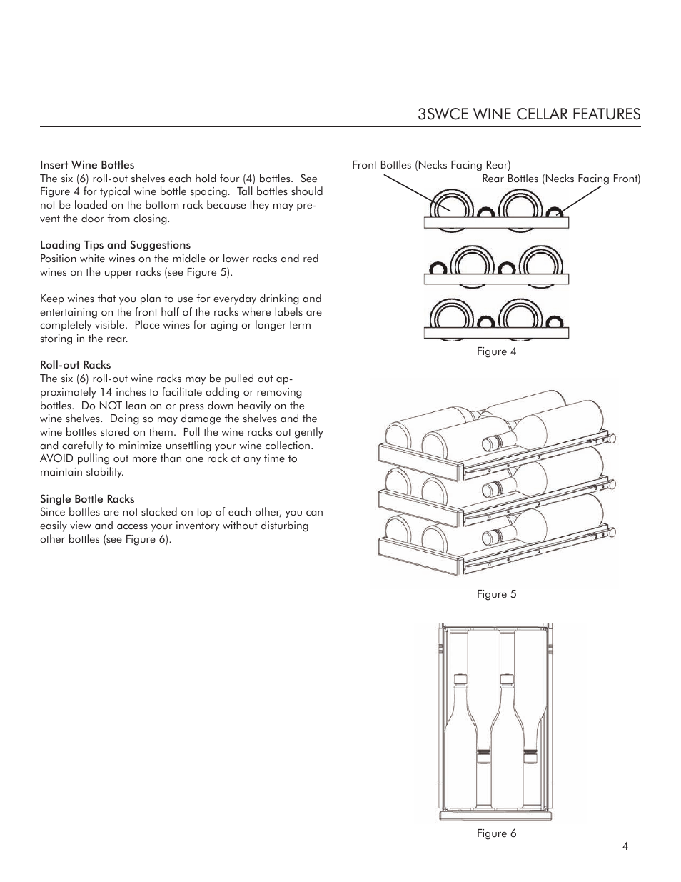 3swce wine cellar features | Marvel Industries 8SWCE User Manual | Page 5 / 12