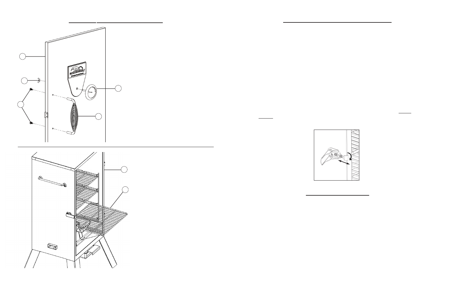 How to clean smoker, Important facts about using smoker, Assembly instructions continued | Masterbuilt 20070410 User Manual | Page 6 / 8