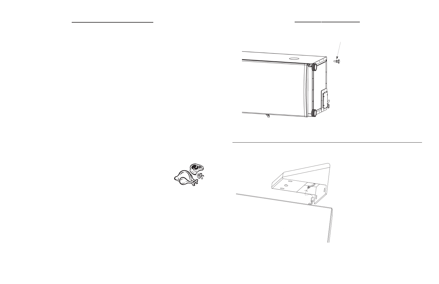 Assembly instructions, Masterbuilt smokin’ recipes, Step 2 | Step 1, Smoked pork butt, Pork or baby back ribs, Maple glazed ham, Smoked cornish hens w/ wild rice, Smoked filet mignon, Smoked turkey | Masterbuilt 70070106 User Manual | Page 5 / 8