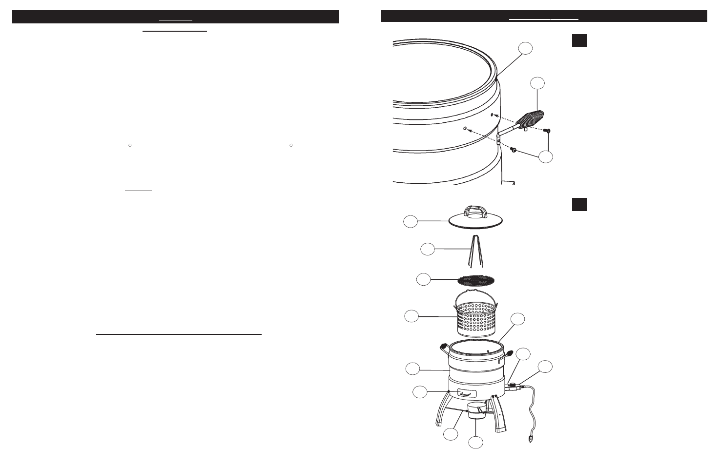 Assembly steps, Recipes | Masterbuilt 9010090017090317 User Manual | Page 7 / 8
