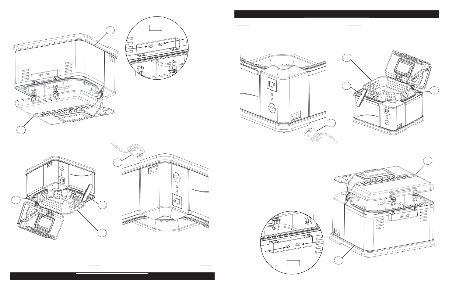 Assembly instructions, Instrucciones de armado | Masterbuilt 20010610 User Manual | Page 5 / 16