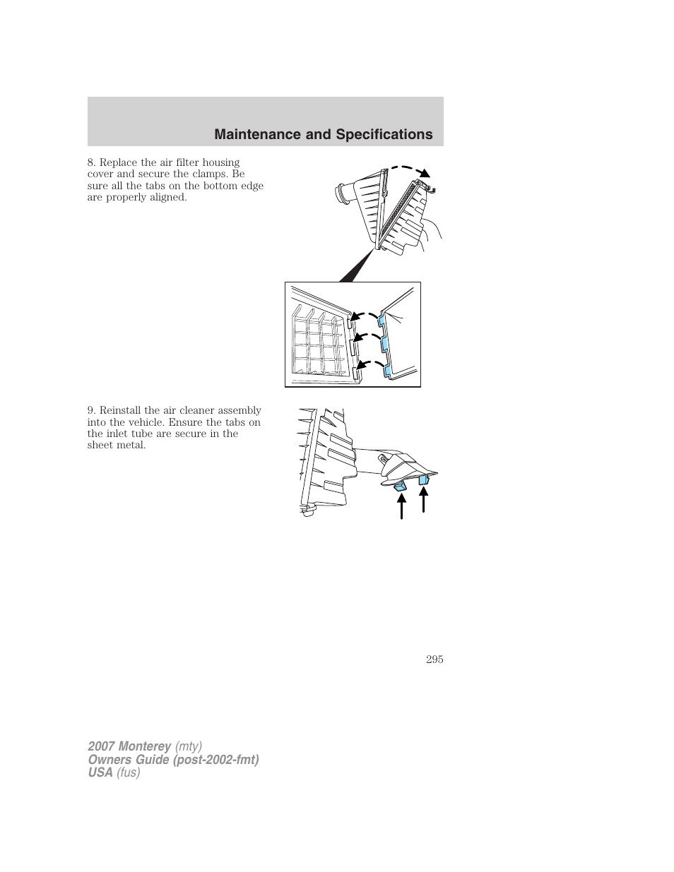 Mercury Mariner Hybrid 2007 User Manual | Page 295 / 312