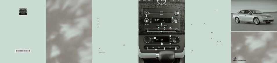 Essential information climate control audio system | Mercury Milan 2006 User Manual | Page 2 / 2