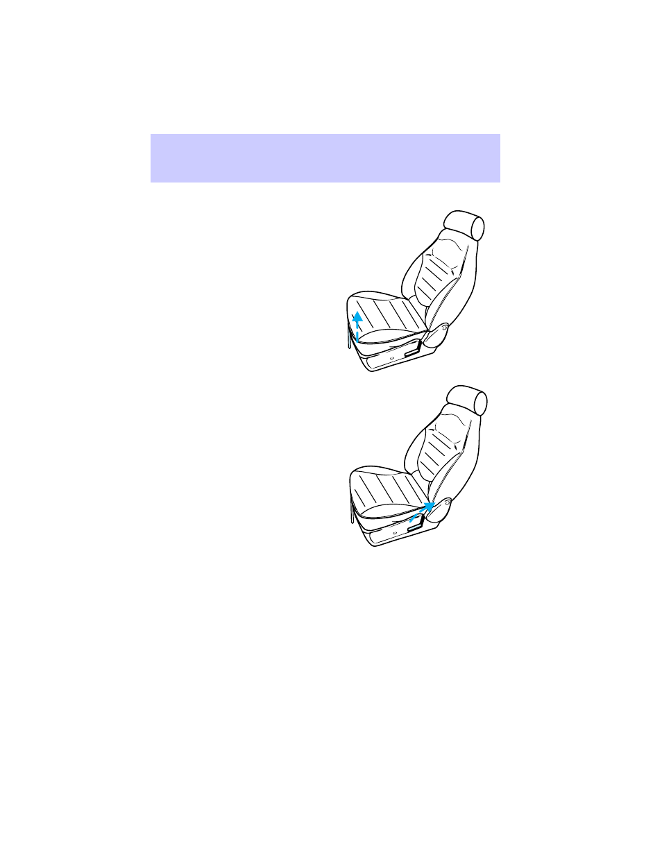 Seating and safety restraints | Mercury Tracer 1997 User Manual | Page 53 / 192