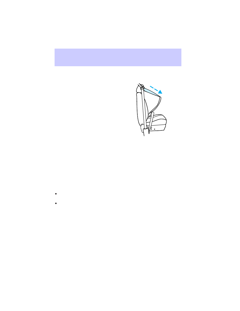 Seating and safety restraints | Mercury Tracer 1997 User Manual | Page 57 / 192