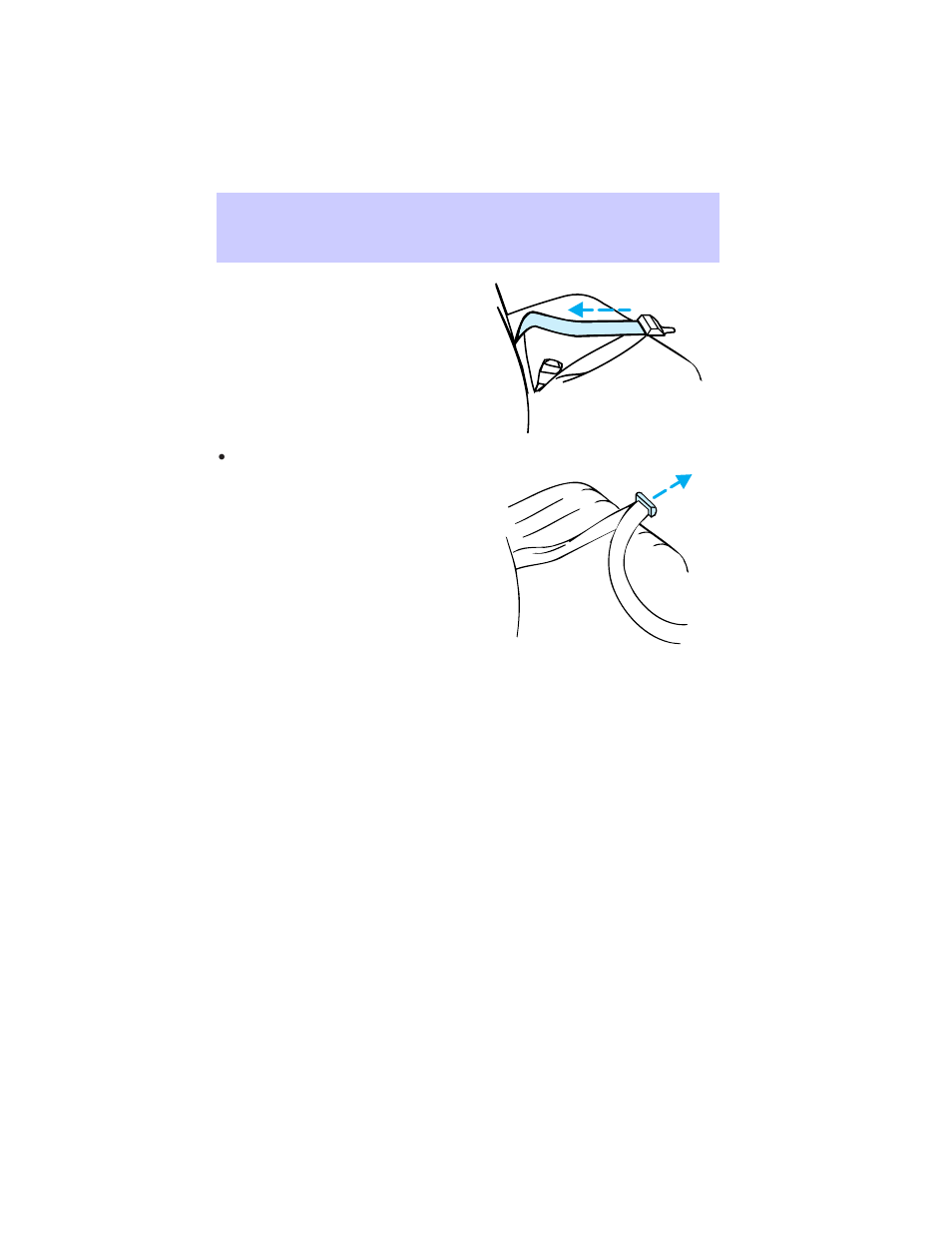 Seating and safety restraints | Mercury Tracer 1997 User Manual | Page 60 / 192