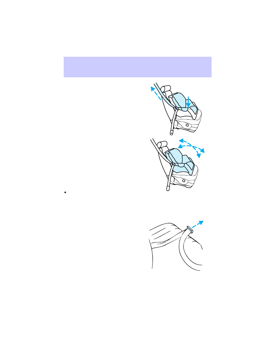 Seating and safety restraints | Mercury Tracer 1997 User Manual | Page 70 / 192