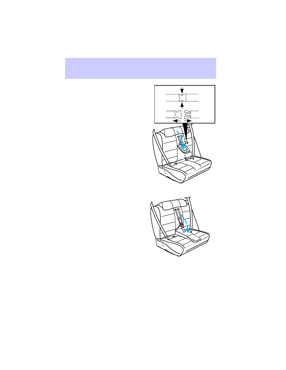 Seating and safety restraints | Mercury Tracer 1997 User Manual | Page 77 / 192