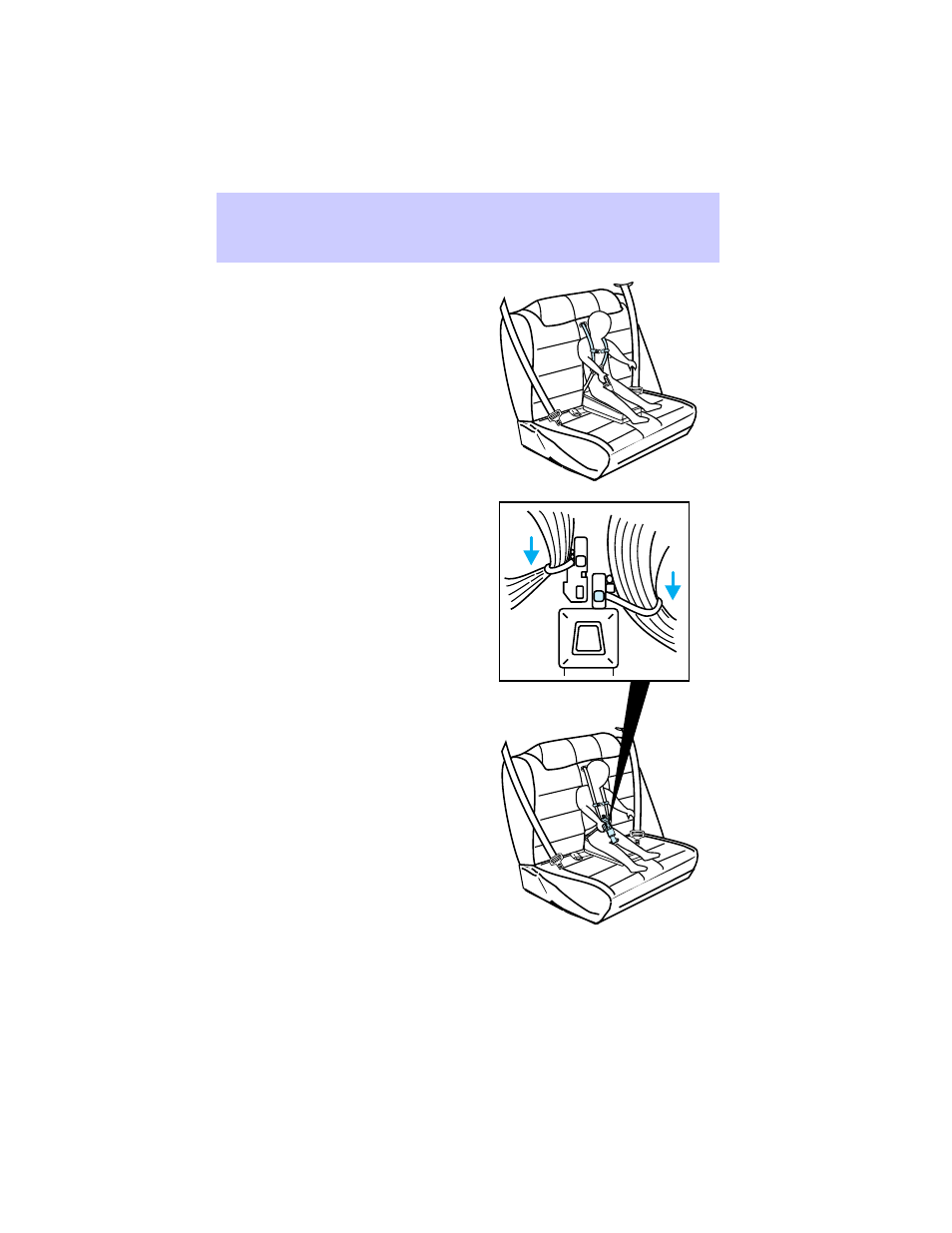 Seating and safety restraints | Mercury Tracer 1997 User Manual | Page 79 / 192