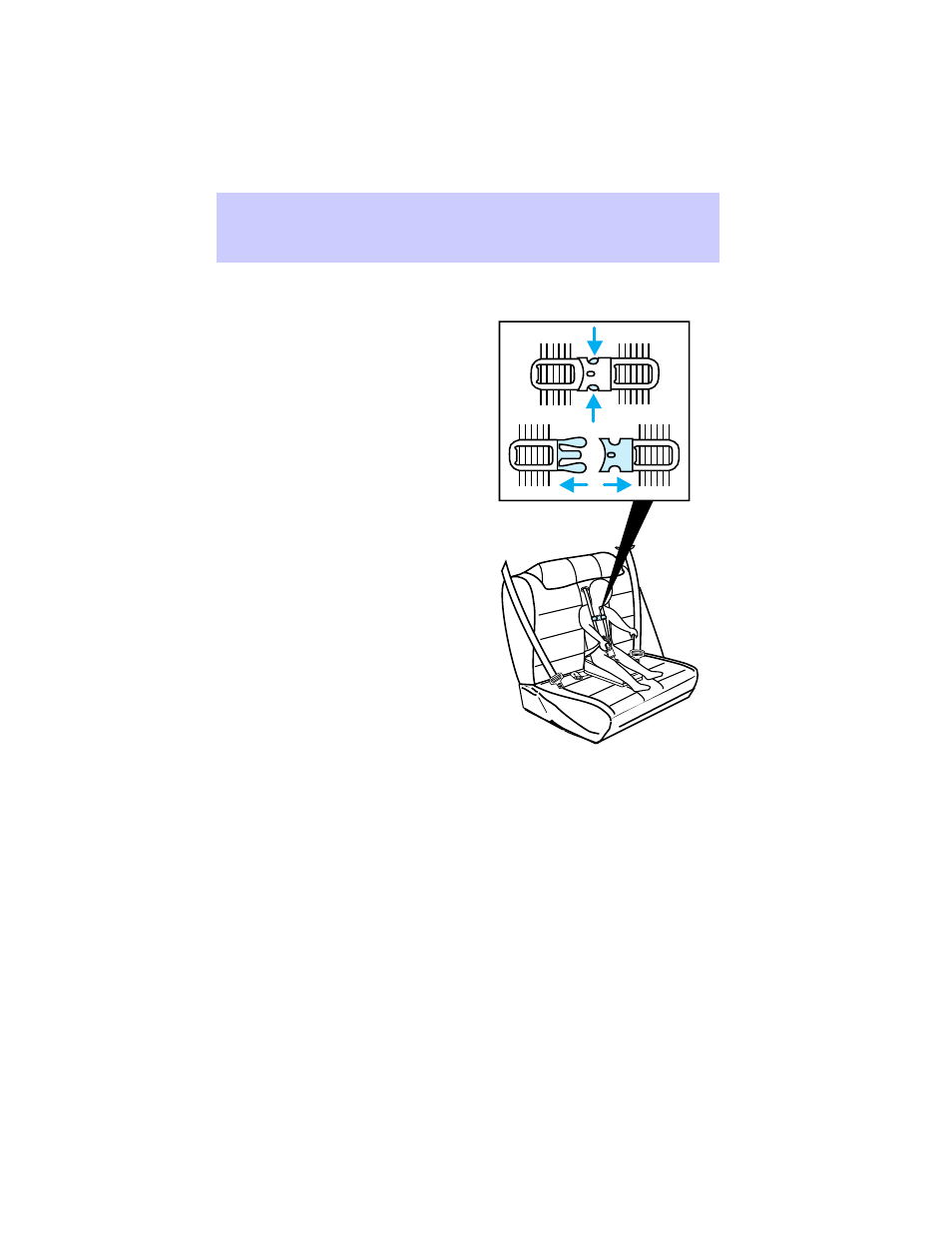 Seating and safety restraints | Mercury Tracer 1997 User Manual | Page 82 / 192