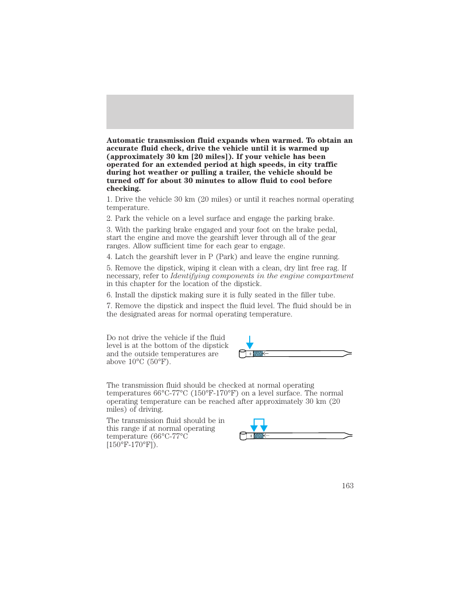 Maintenance and care | Mercury Sable 2000 User Manual | Page 163 / 232