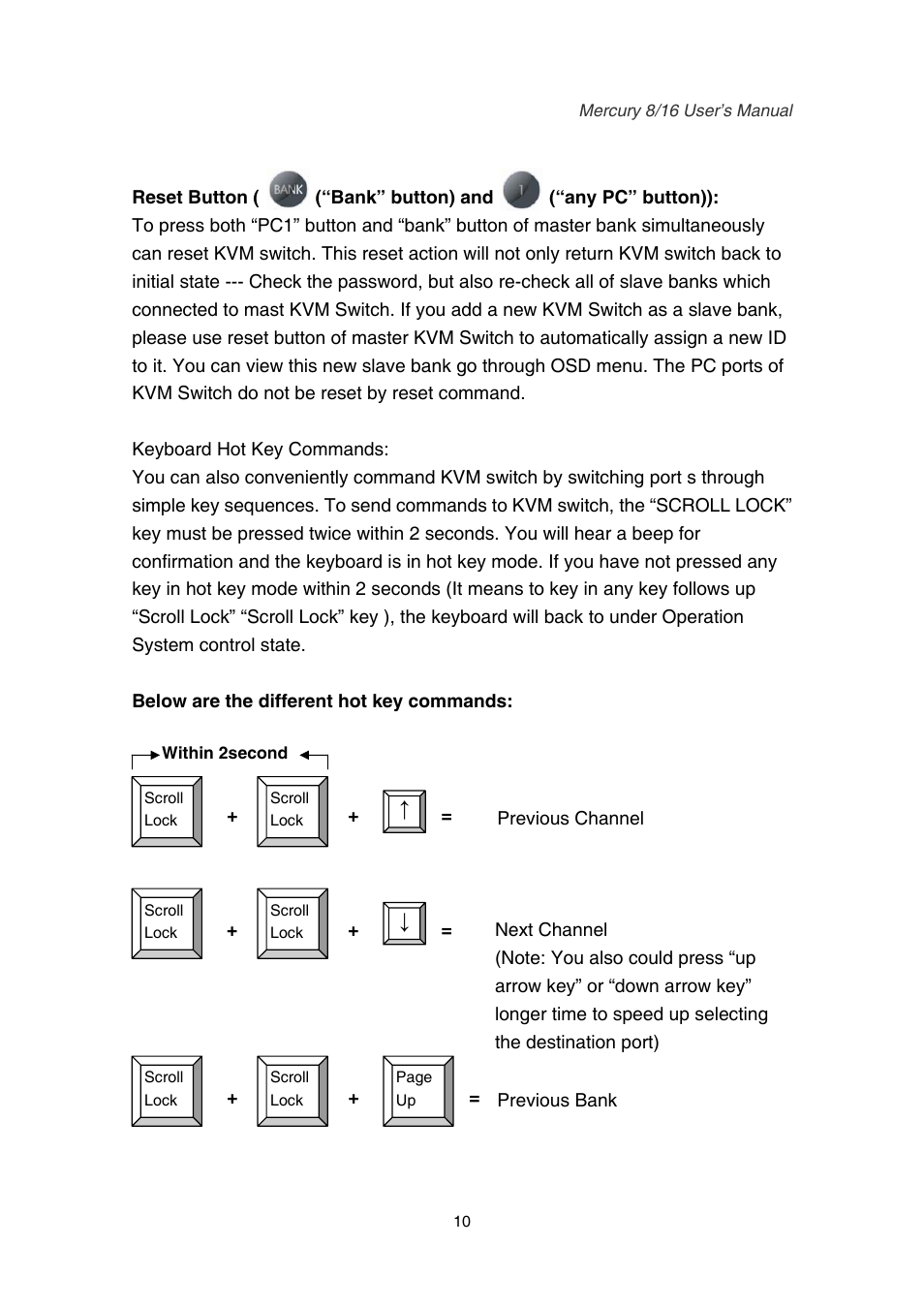 Mercury 8 User Manual | Page 12 / 23