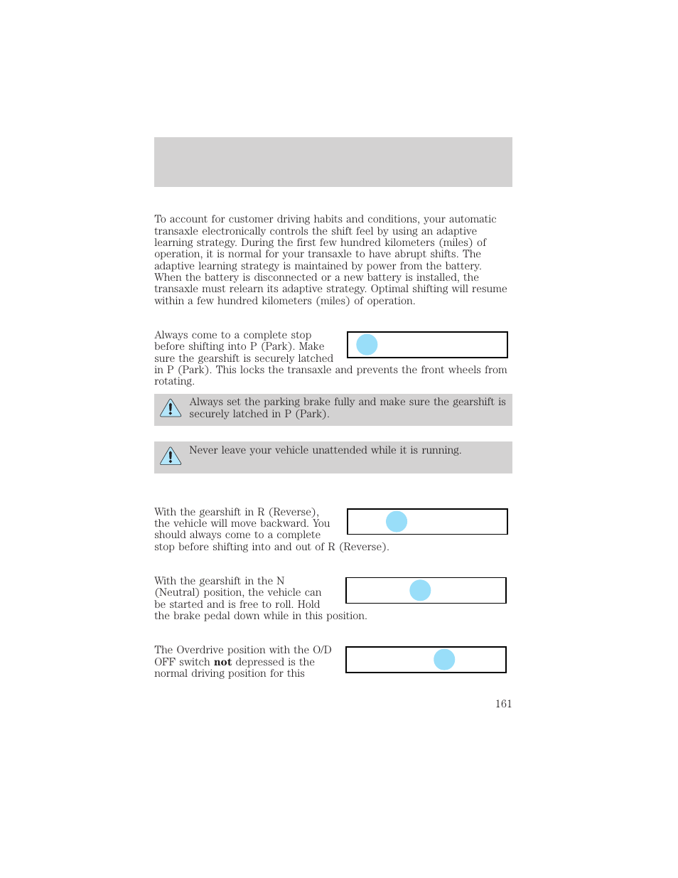 Mercury 1999 Villager User Manual | Page 161 / 264