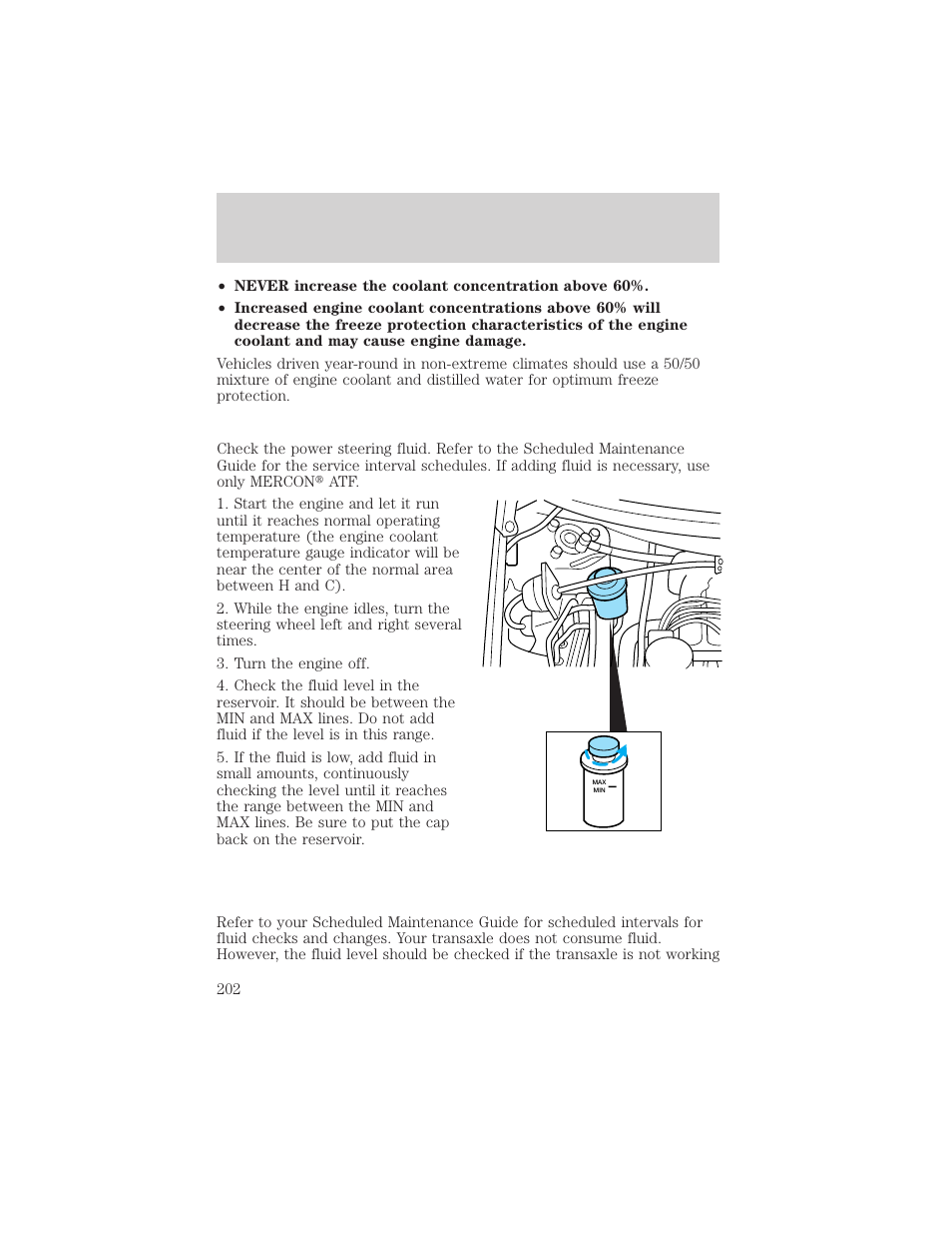 Maintenance and care | Mercury 1999 Villager User Manual | Page 202 / 264