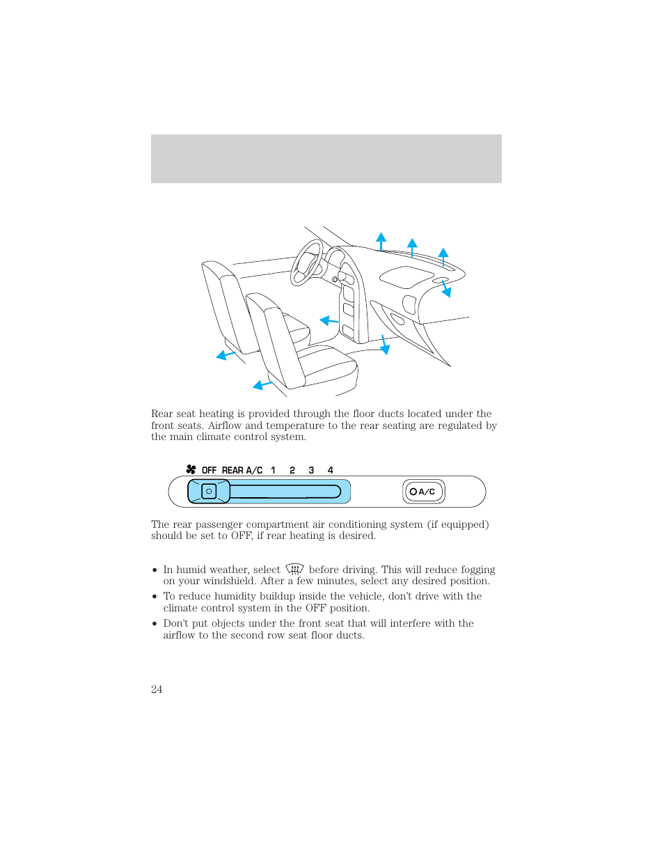 Controls and features | Mercury 1999 Villager User Manual | Page 24 / 264