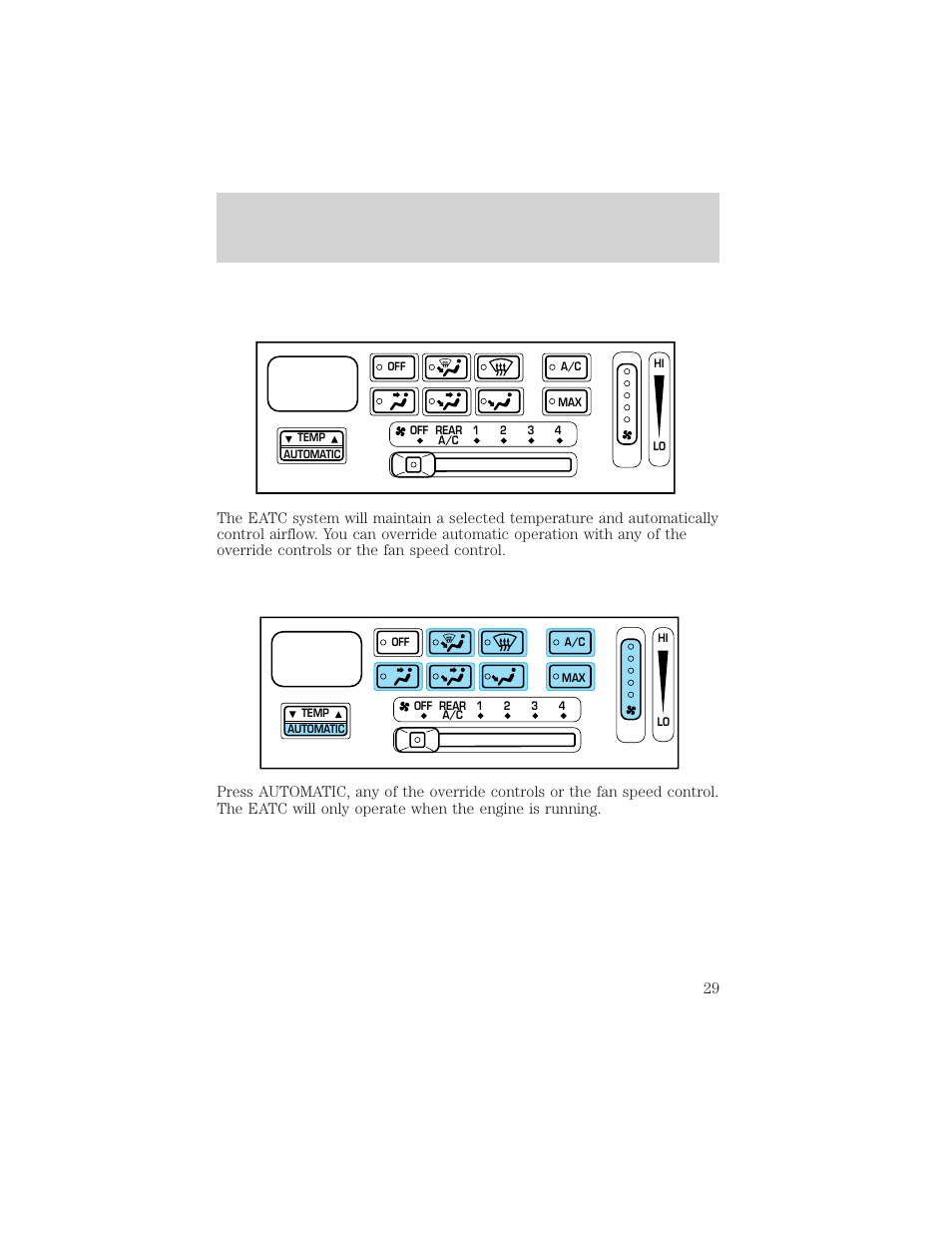 Controls and features | Mercury 1999 Villager User Manual | Page 29 / 264