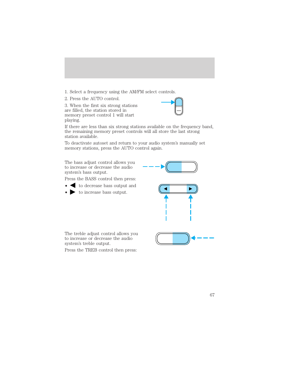 Controls and features | Mercury 1999 Villager User Manual | Page 67 / 264