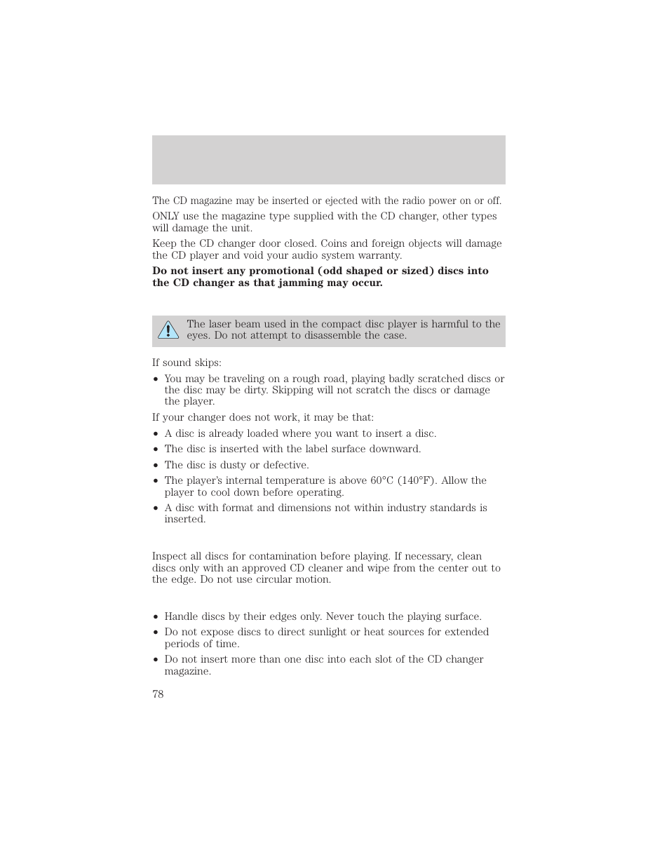 Controls and features | Mercury 1999 Villager User Manual | Page 78 / 264