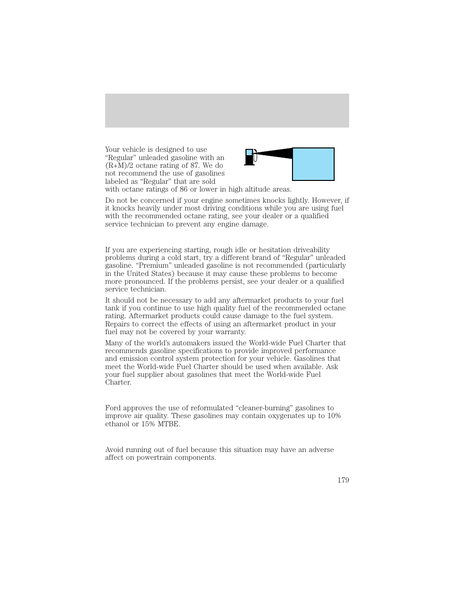 Mercury 2000 Grand Marquis User Manual | Page 179 / 224