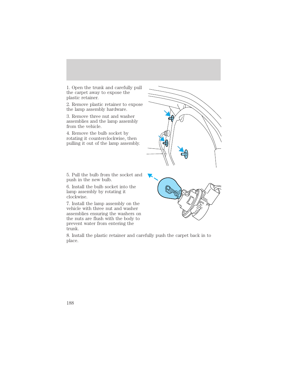 Maintenance and care | Mercury 2000 Grand Marquis User Manual | Page 188 / 224