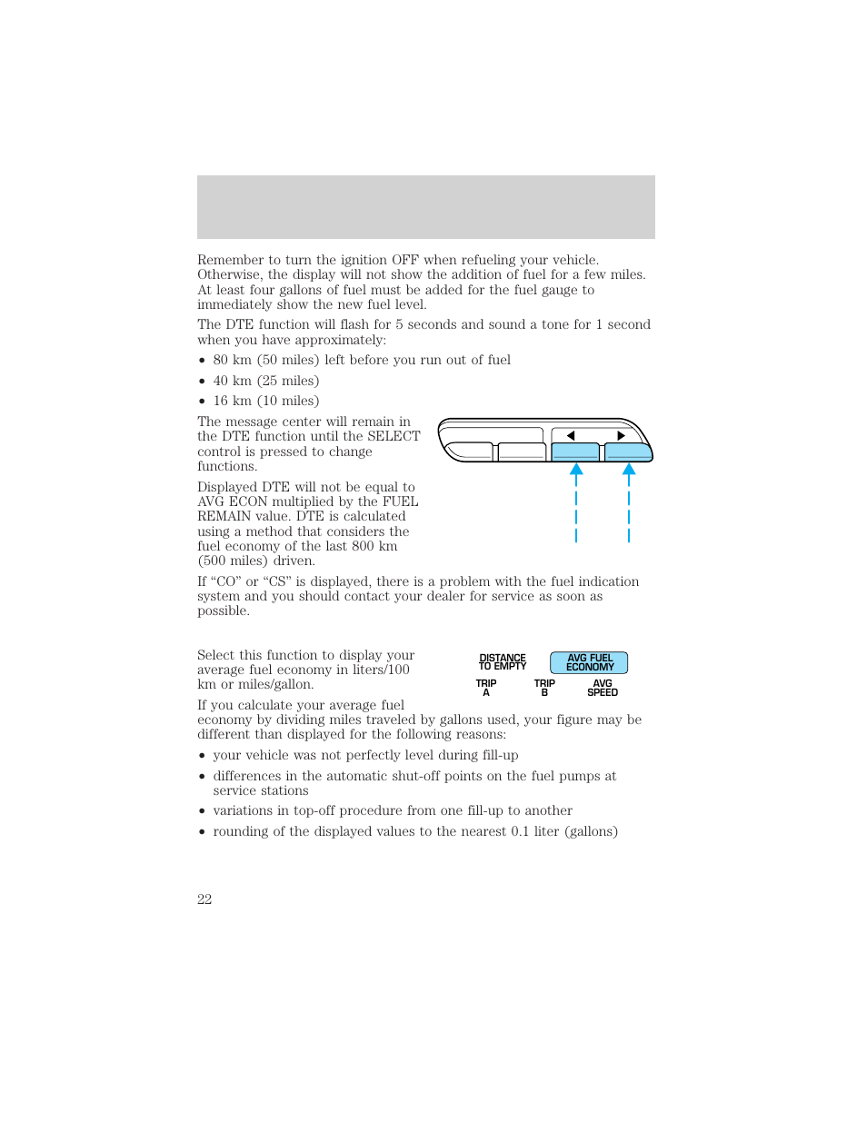 Instrumentation | Mercury 2000 Grand Marquis User Manual | Page 22 / 224