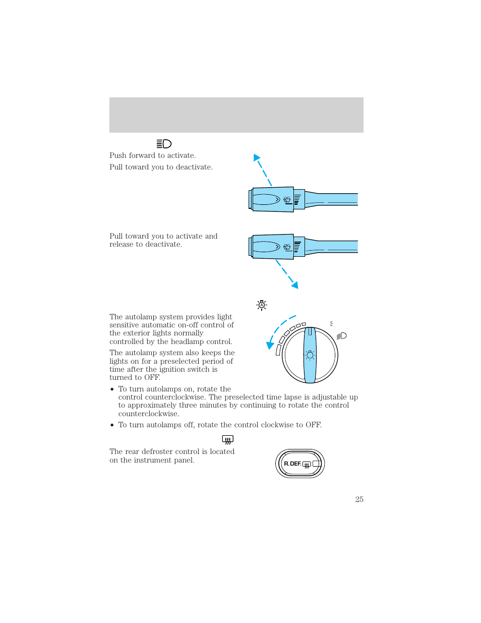 Controls and features | Mercury 2000 Grand Marquis User Manual | Page 25 / 224
