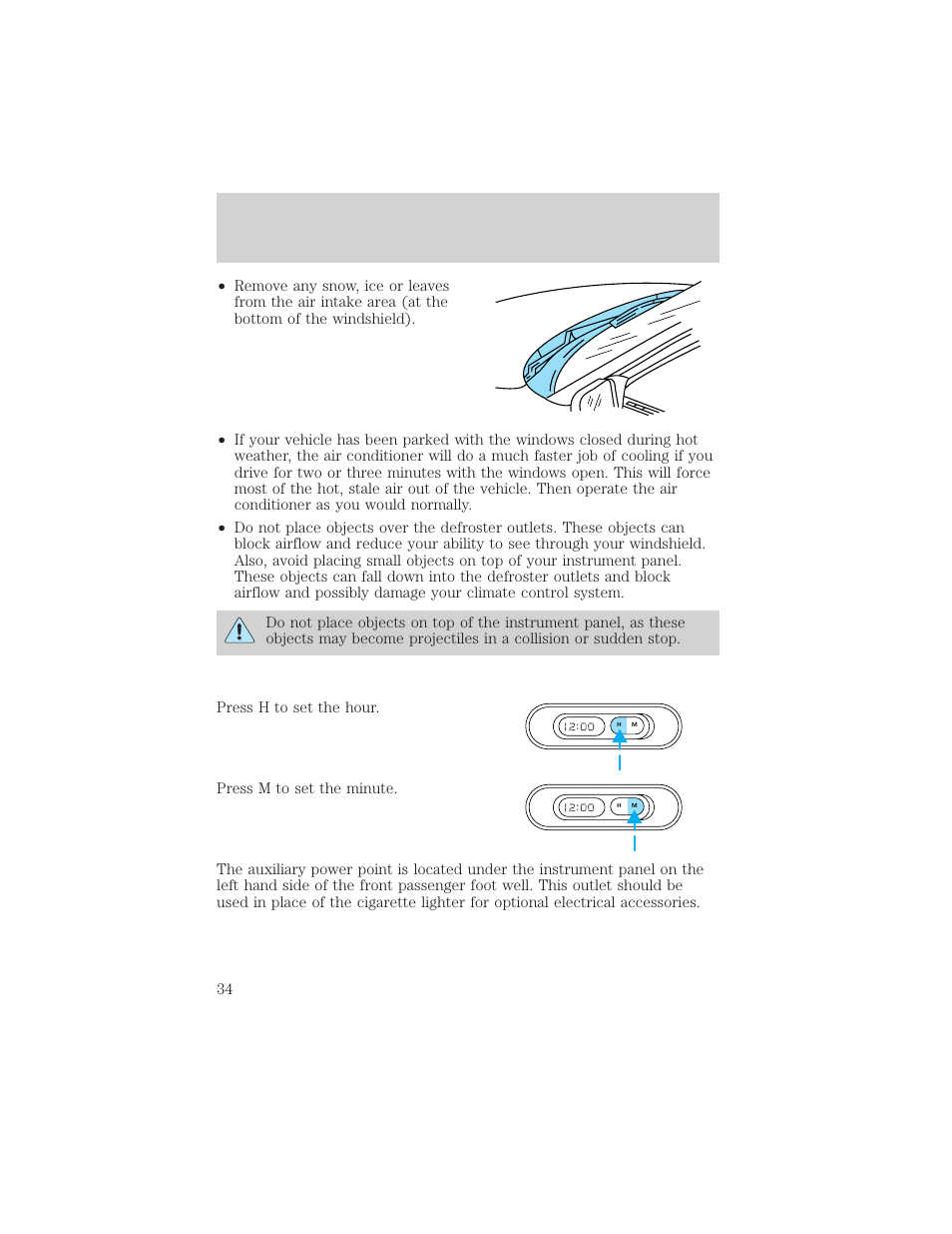 Controls and features | Mercury 2000 Grand Marquis User Manual | Page 34 / 224