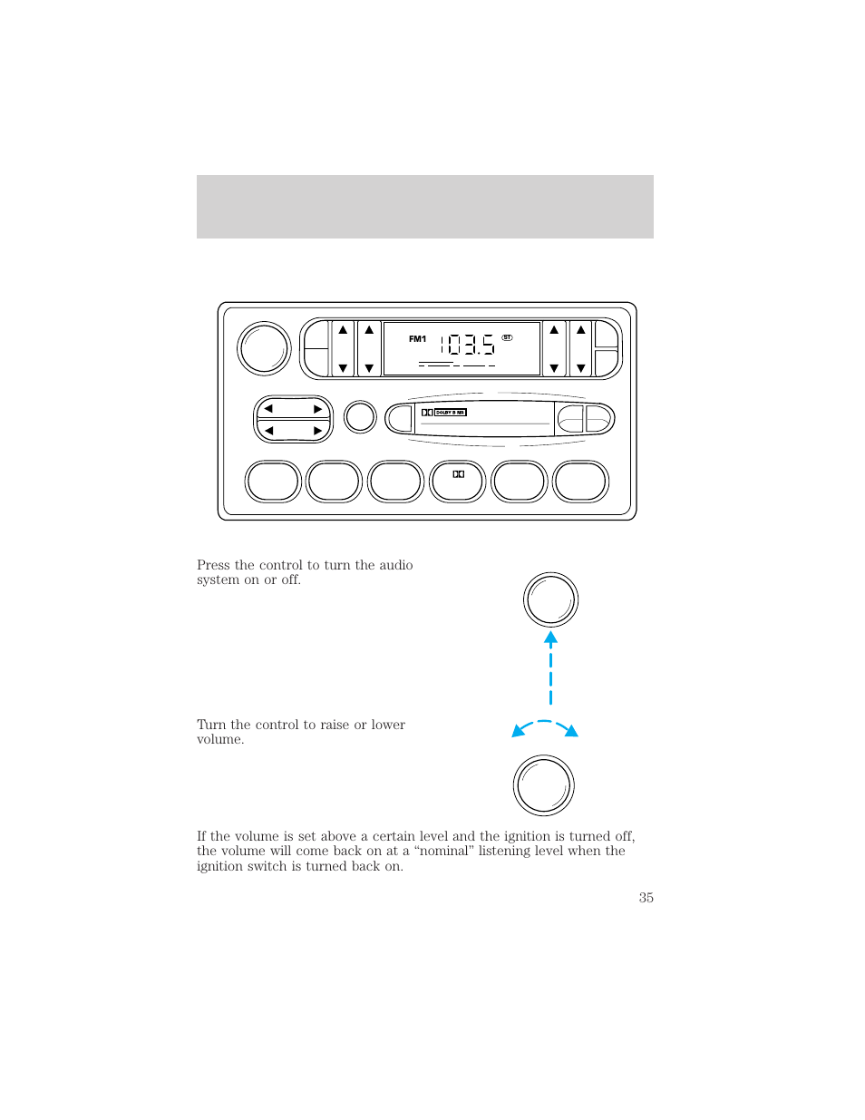 Controls and features | Mercury 2000 Grand Marquis User Manual | Page 35 / 224