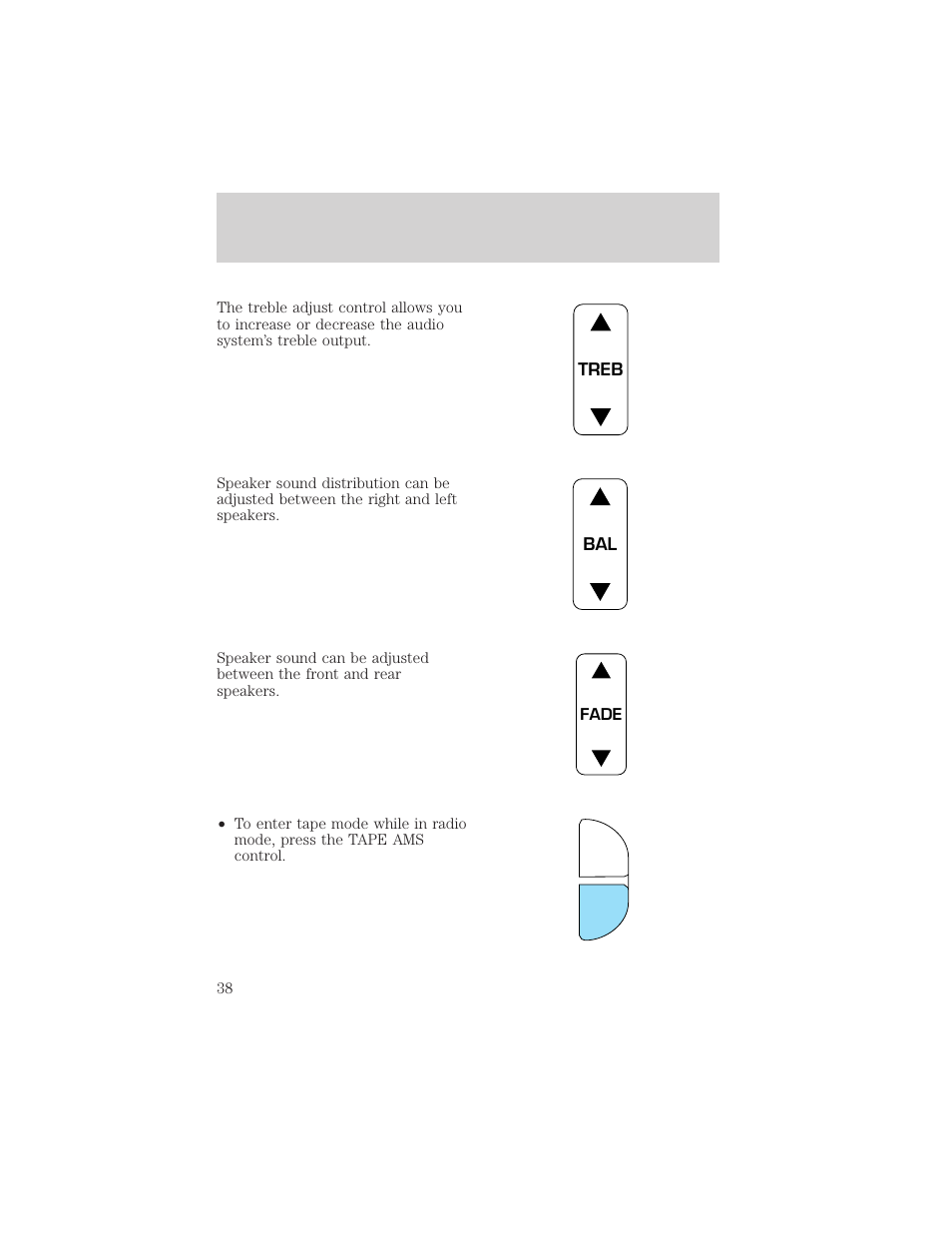 Controls and features | Mercury 2000 Grand Marquis User Manual | Page 38 / 224