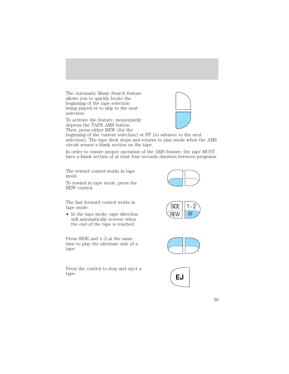 Mercury 2000 Grand Marquis User Manual | Page 39 / 224