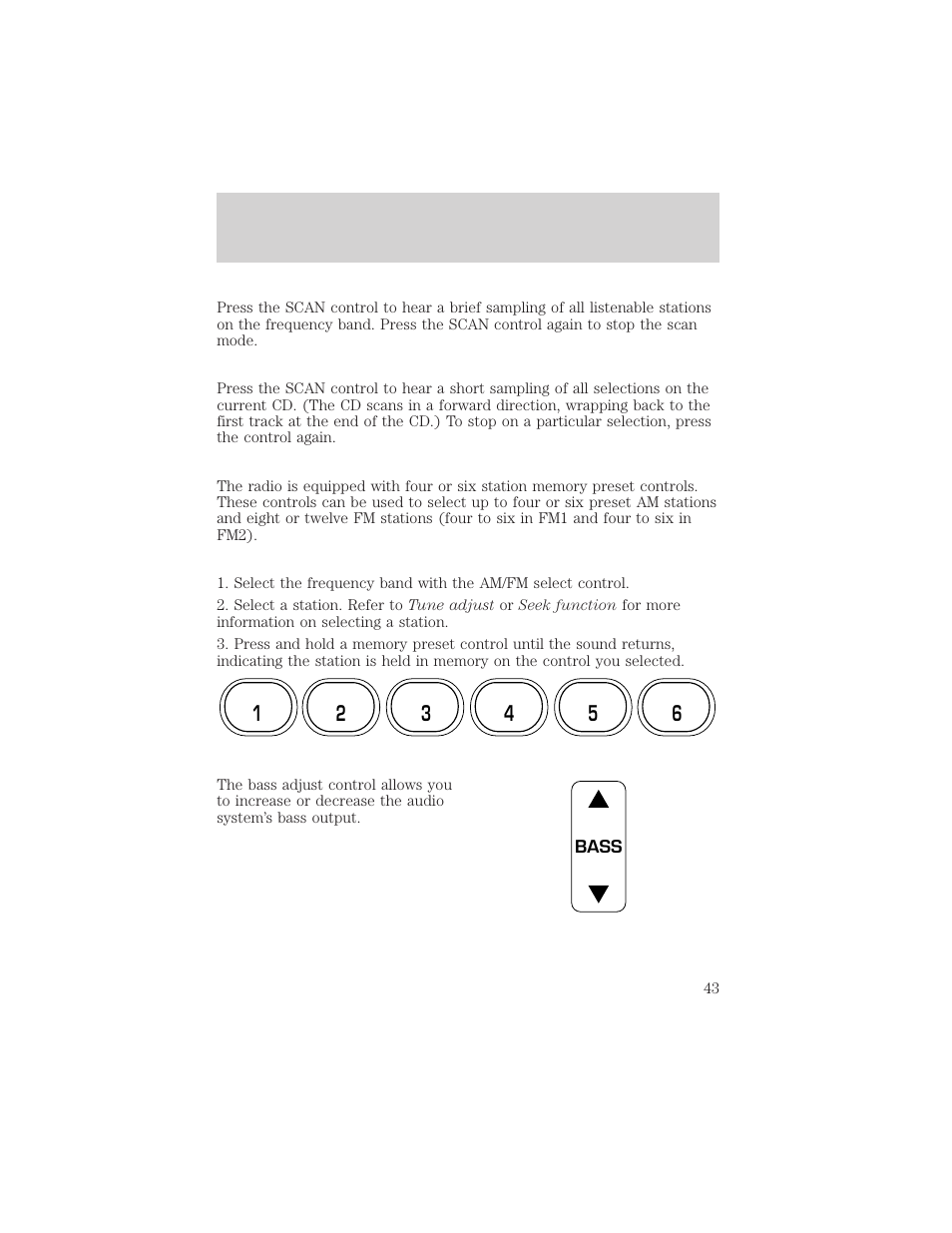 Mercury 2000 Grand Marquis User Manual | Page 43 / 224