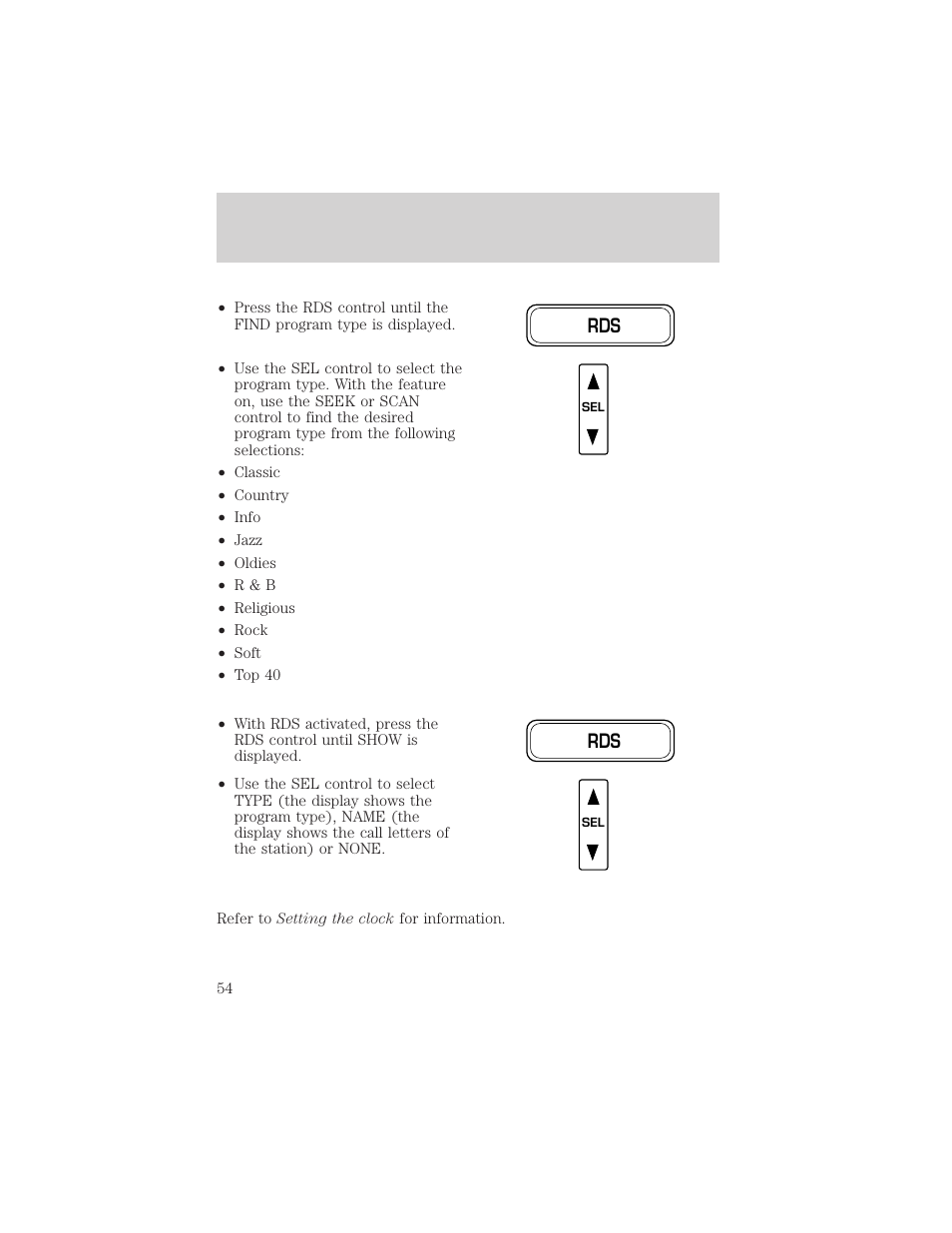 Controls and features | Mercury 2000 Grand Marquis User Manual | Page 54 / 224