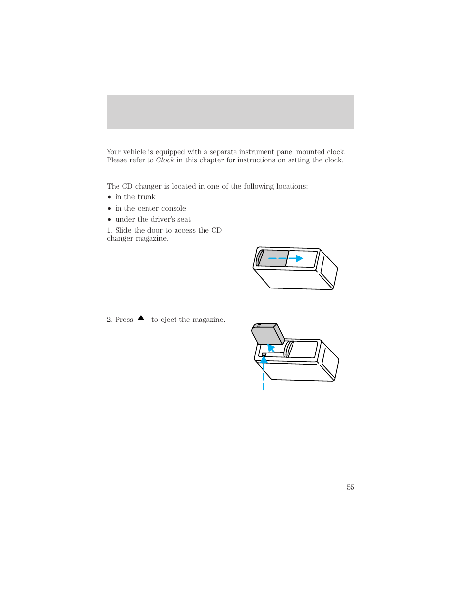 Controls and features | Mercury 2000 Grand Marquis User Manual | Page 55 / 224