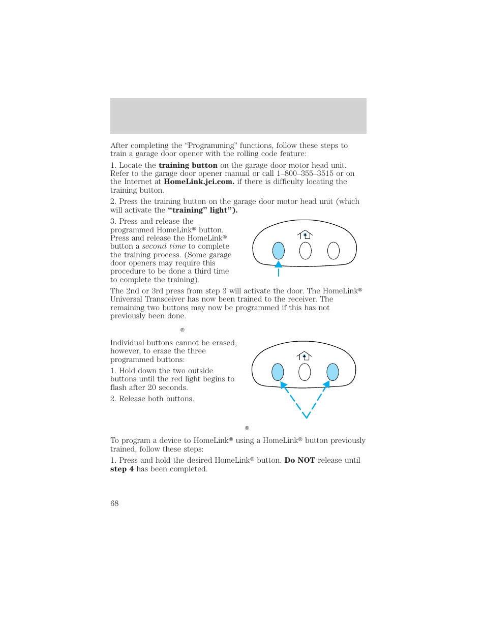 Controls and features | Mercury 2000 Grand Marquis User Manual | Page 68 / 224