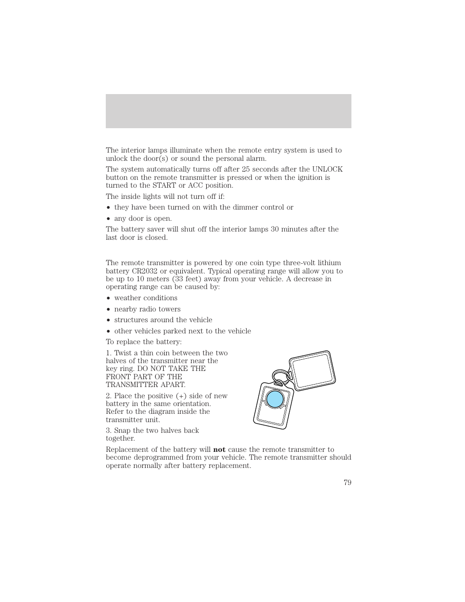Controls and features | Mercury 2000 Grand Marquis User Manual | Page 79 / 224