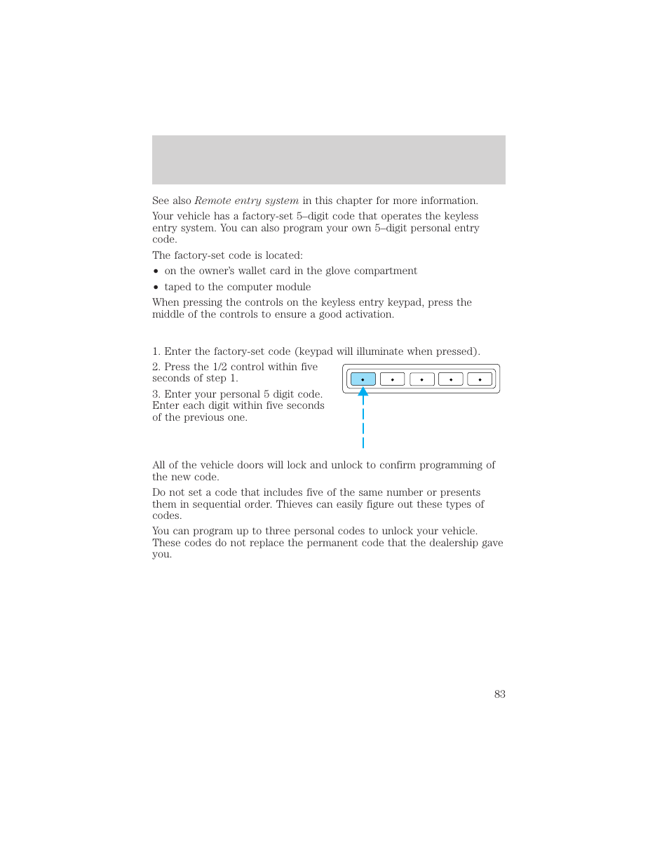 Controls and features | Mercury 2000 Grand Marquis User Manual | Page 83 / 224