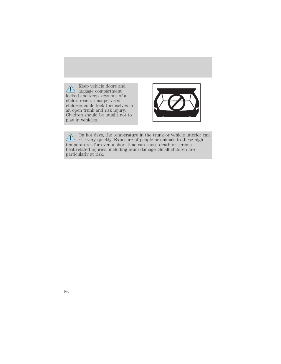 Controls and features | Mercury 2000 Grand Marquis User Manual | Page 86 / 224