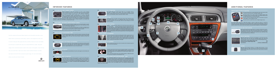 Mercury 2004 Sable User Manual | Page 2 / 2
