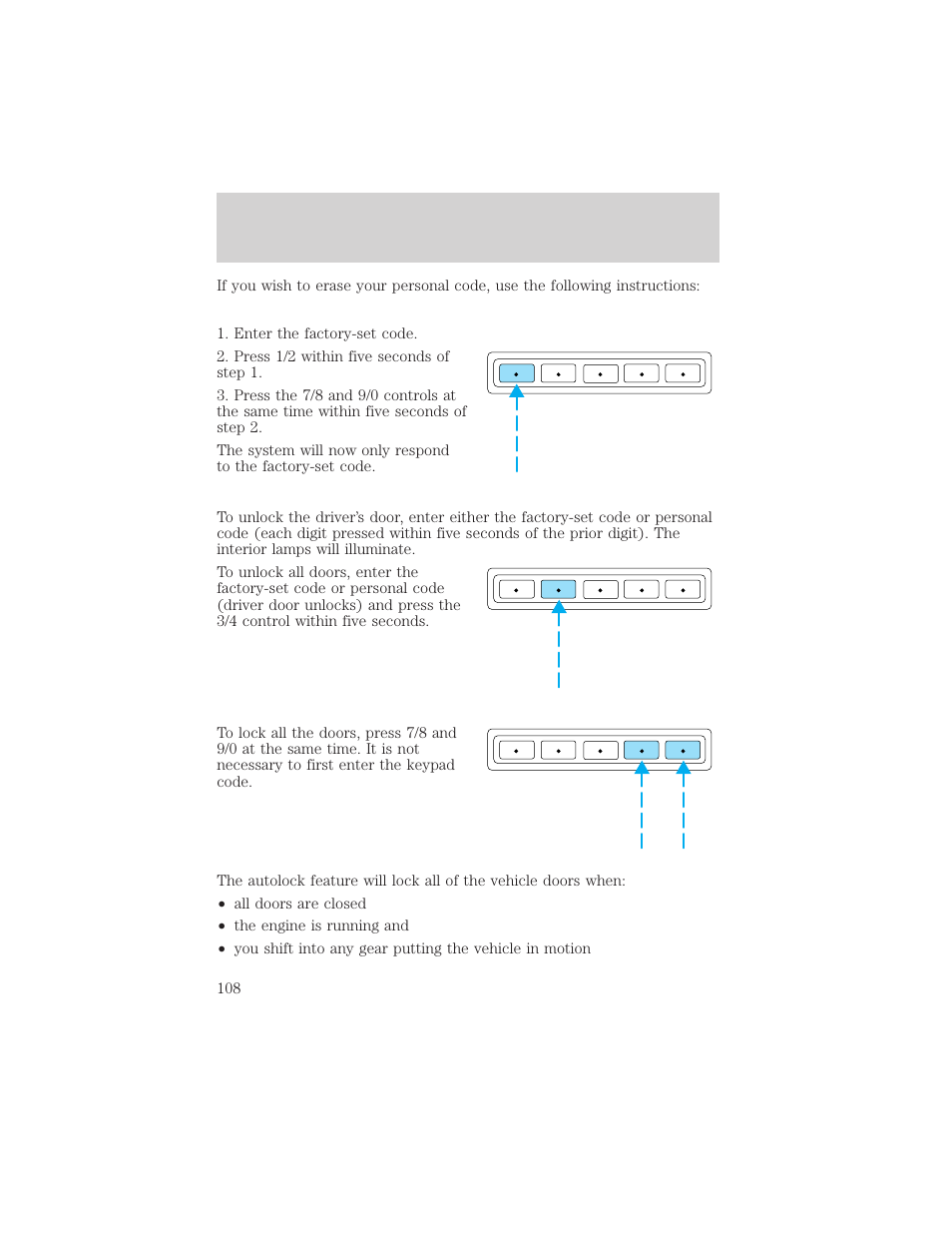 Controls and features | Mercury Mountaineer 2001 User Manual | Page 108 / 280