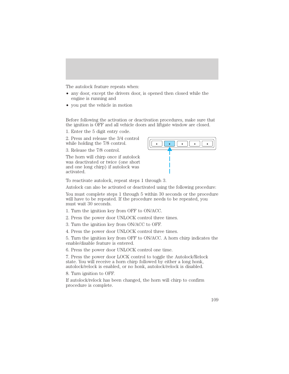 Controls and features | Mercury Mountaineer 2001 User Manual | Page 109 / 280