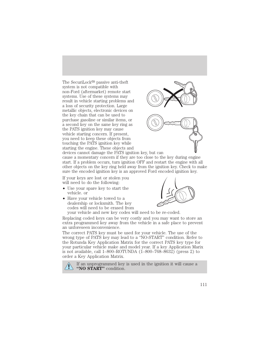 Controls and features | Mercury Mountaineer 2001 User Manual | Page 111 / 280