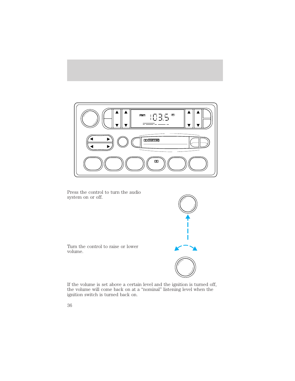 Controls and features | Mercury Mountaineer 2001 User Manual | Page 36 / 280