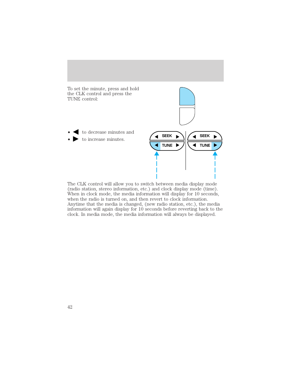 Controls and features | Mercury Mountaineer 2001 User Manual | Page 42 / 280