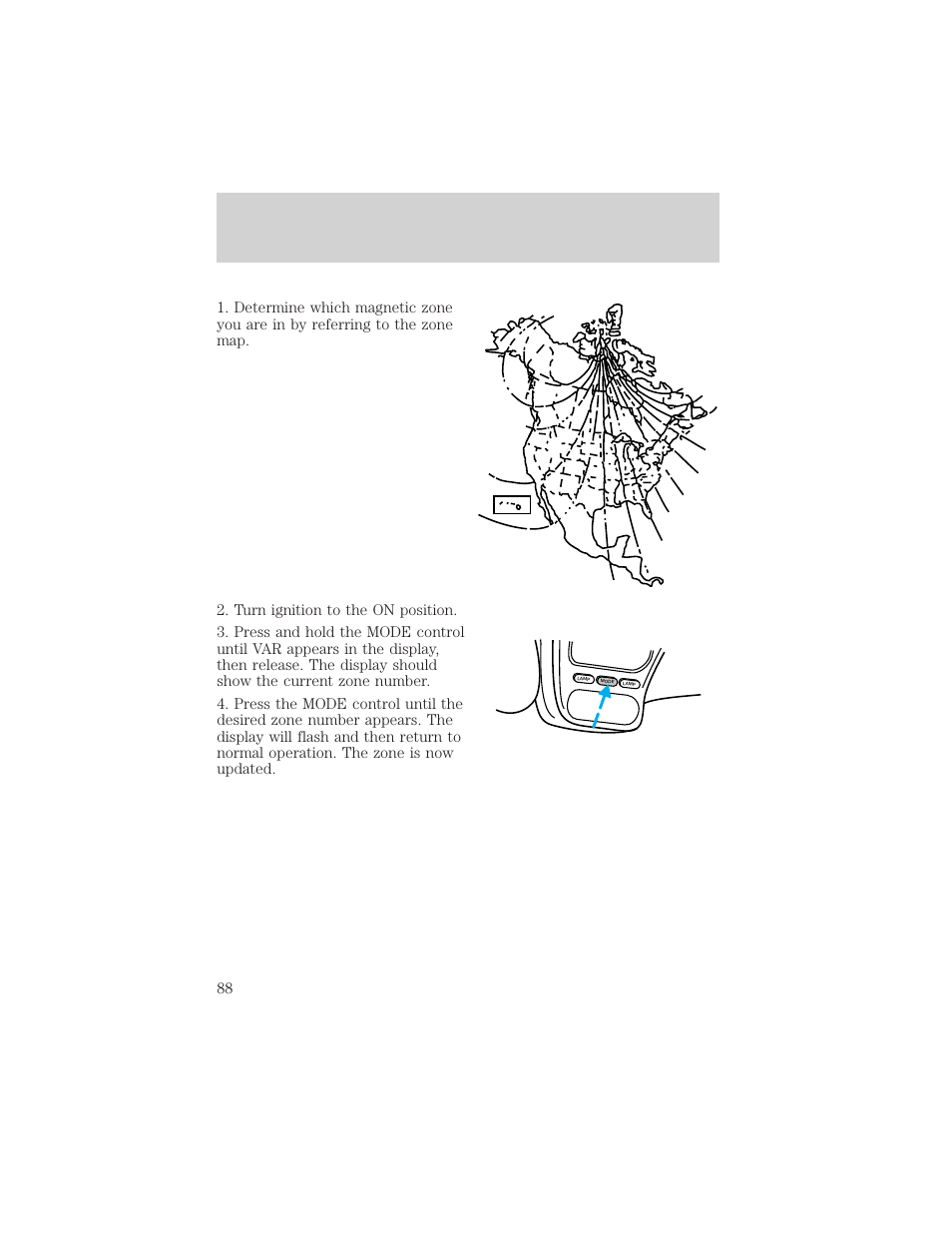 Controls and features | Mercury Mountaineer 2001 User Manual | Page 88 / 280