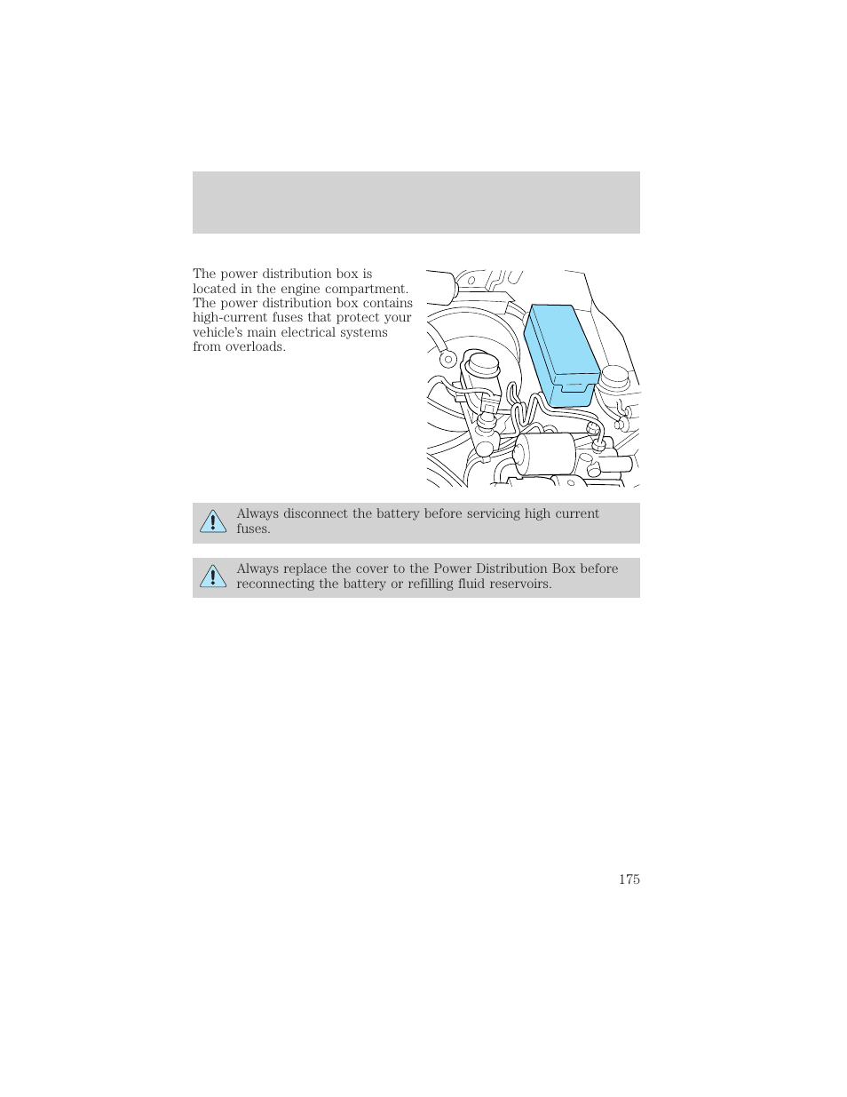 Roadside emergencies | Mercury 1999 Mountaineer User Manual | Page 175 / 248